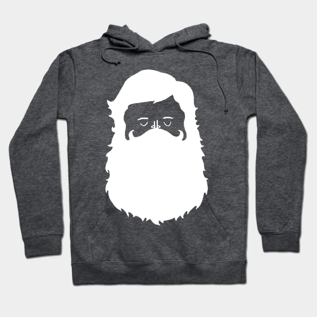 man's beard Hoodie by Madhav